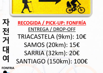 Alquiler de Bicicletas Fonfría Santiago de Compostela